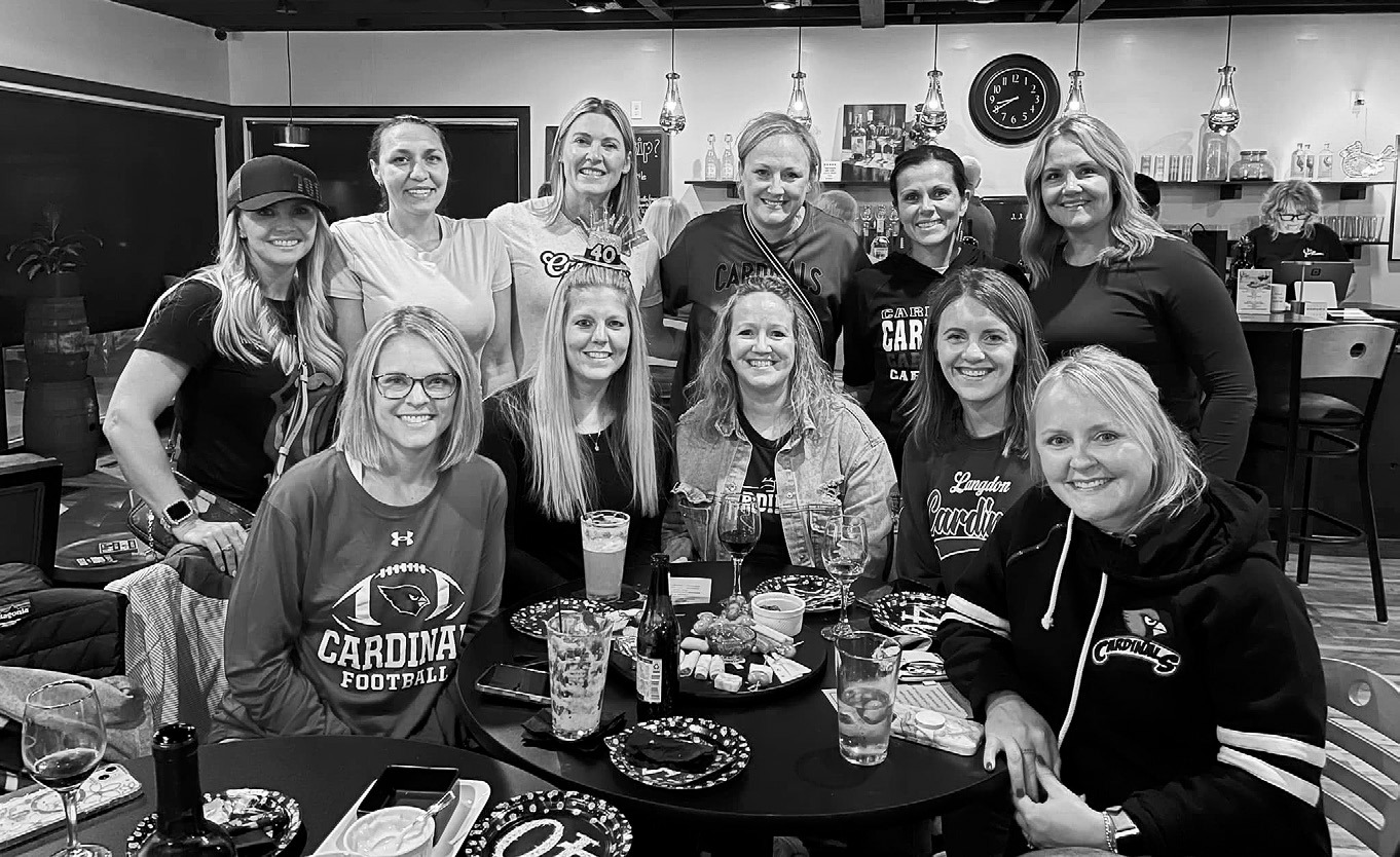 Girls night out at Sip Happens.