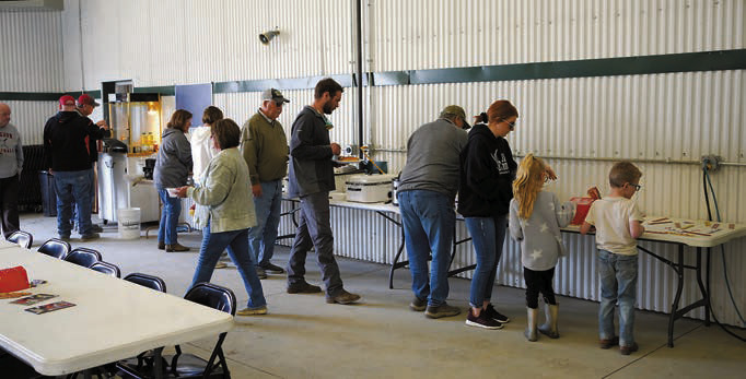 Mud Fest saw a great lineup of chili with all the fixin's at Saturdays event. Photo by Larry Stokke.