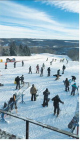 Take off when the hill opens at 10 a.m.!