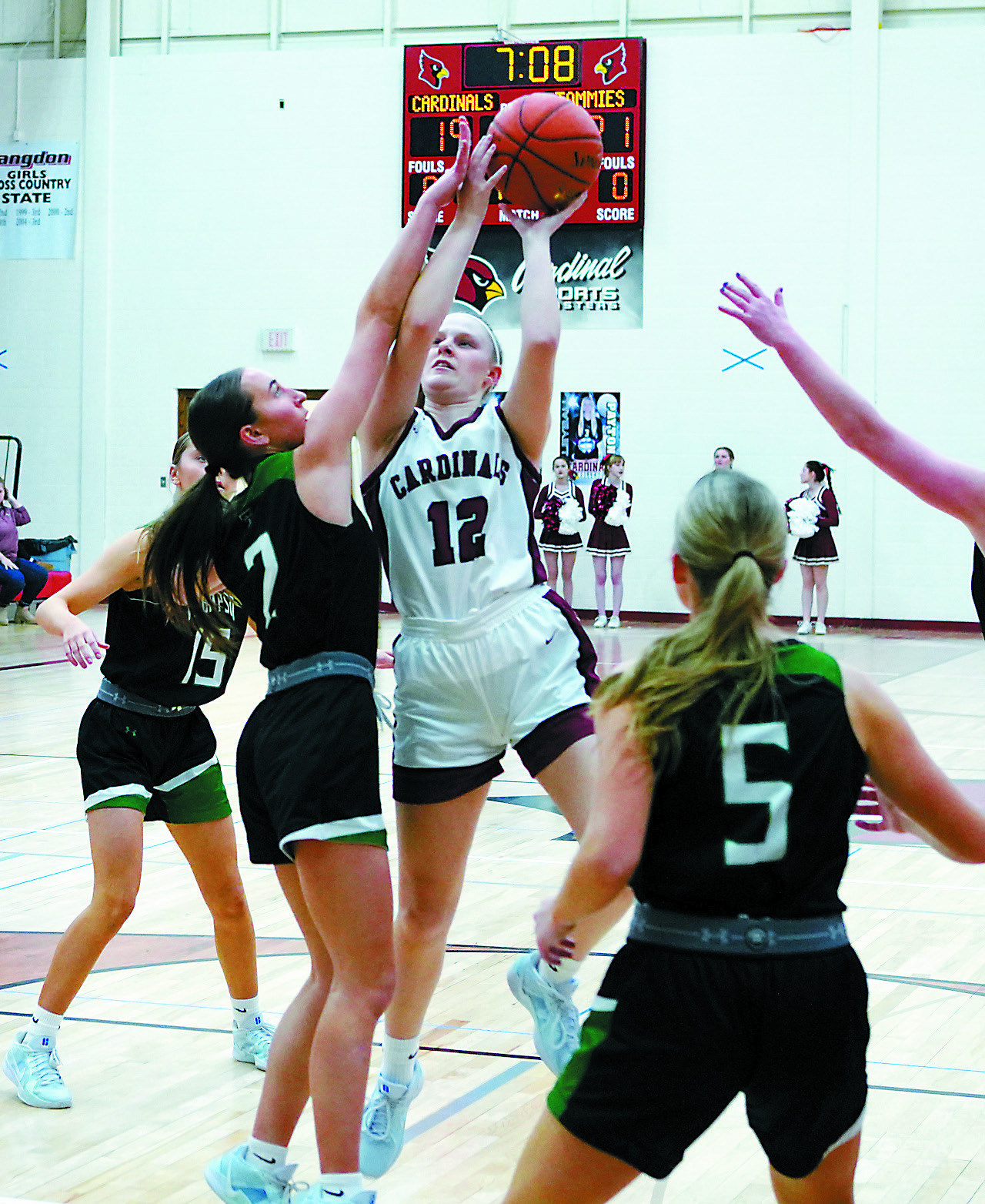 Lady Cards lose holiday games to Thompson, Rugby; losing streak at thr