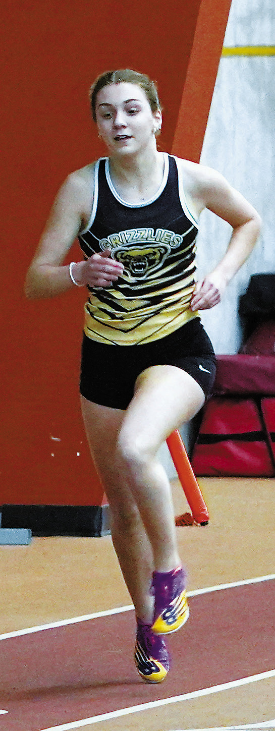 Shirley Kemp had a personal best time in the 300 meter finals, good for a 7th place finish. Photo by Larry Stokke.
