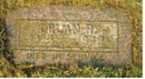 Orlan Robert Cool’s gravesite at Dovre Lutheran Cemetery in Newburg lies near the graves of his father and mother. Courtesy of Murray Sagsveen.