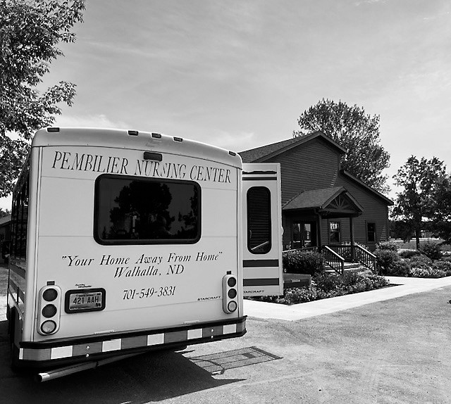 The PNC bus (which Heather did not break!) parked at Icelandic Heritage Center.