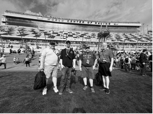 The Langdon Implement - Roy Implement parts team was awarded parts growth champions of 2025. They earned a trip to the Daytona 500. Submitted photo