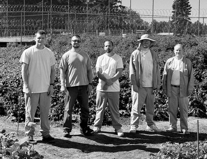 Garden workers at the JRCC facility.