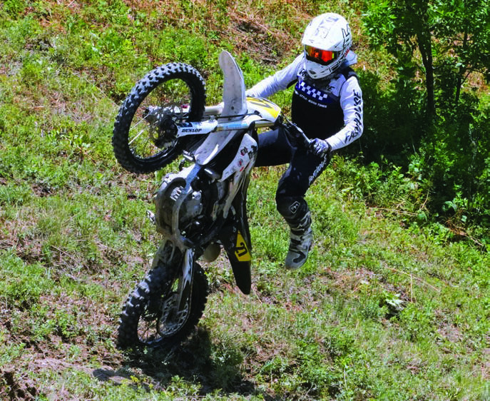 Brickmine Hillclimb hosted in Pembina Gorge