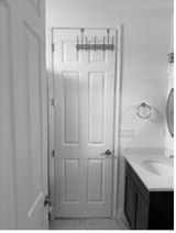 The towel rack