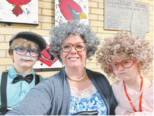 100 days smarter at Langdon Area Elementary