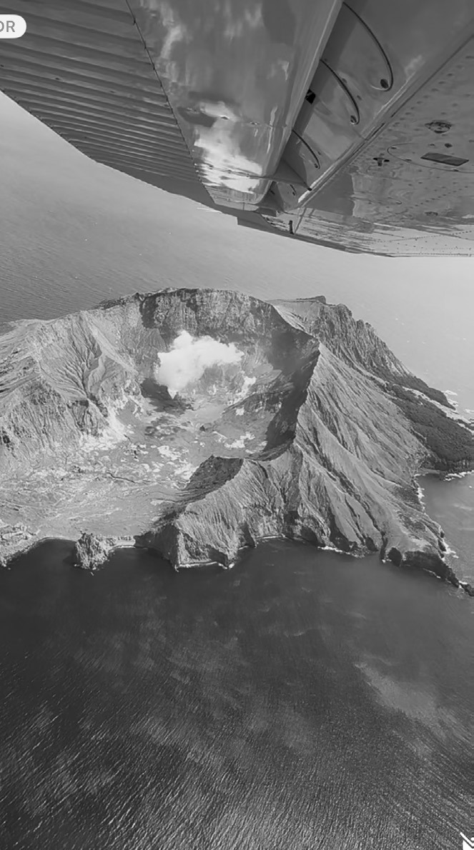killed in a 2019 eruption. Another view of the volcano where 22 were