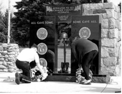 Veterans monument dedicated on Memorial Day
