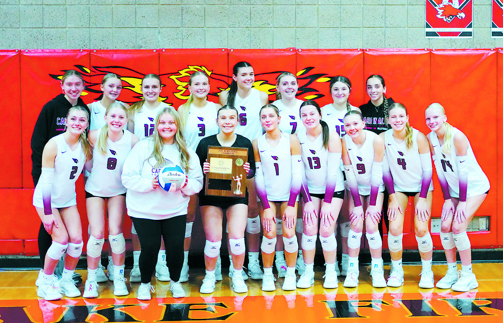 Lady Cards fly to 24th State B Tournament appearance with Region 2B title