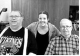 Pictured are Richard, Kelsey and Dale. Submitted photo.