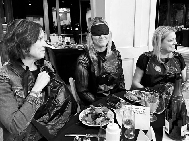 The Morning Run: An eye opening experience - Dinner in the Dark