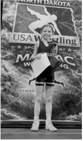 Bailey White won the 10U, 53-pound division. Submitted photo