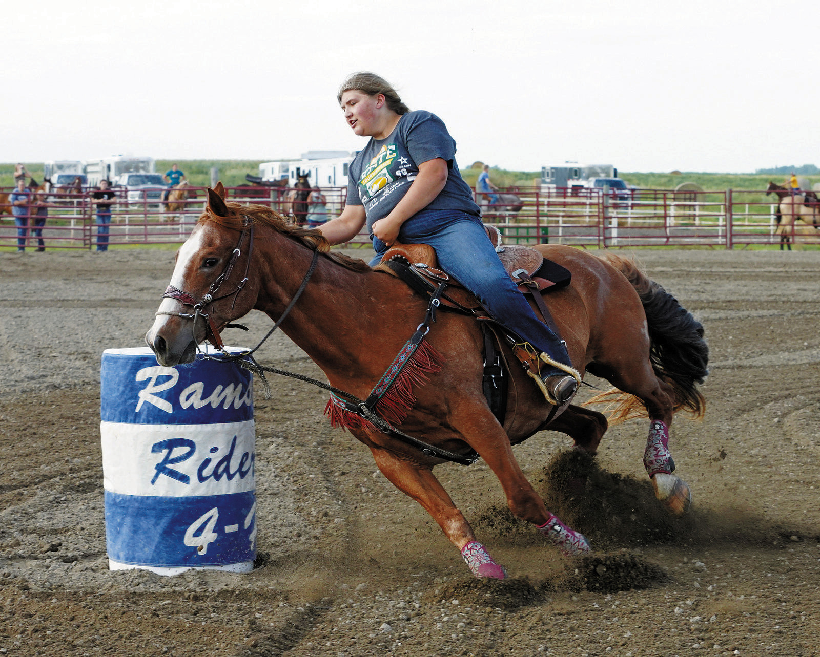 Barrel race held in Devils Lake Aug. 6