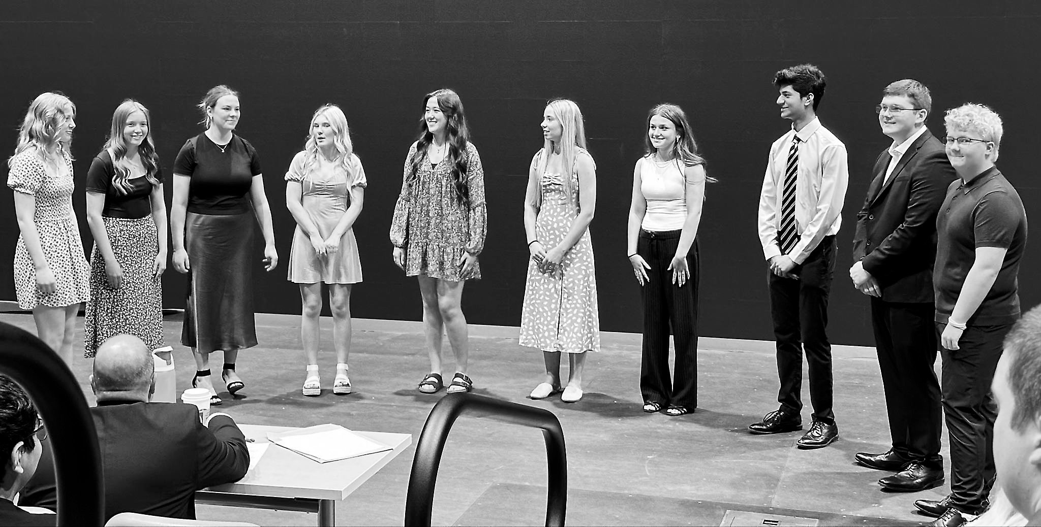 The mixed vocal ensemble received a star rating for “Steal Away.” Photo by Sara Goodman.