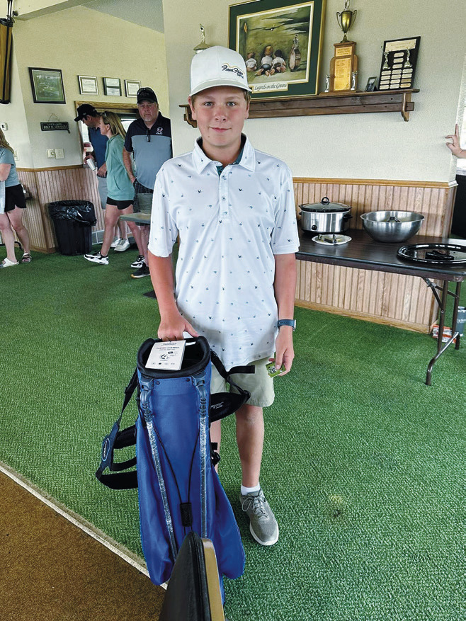 Ryder Moser won 1st place in the 14U division. Photo courtesy of Hailey Moore.