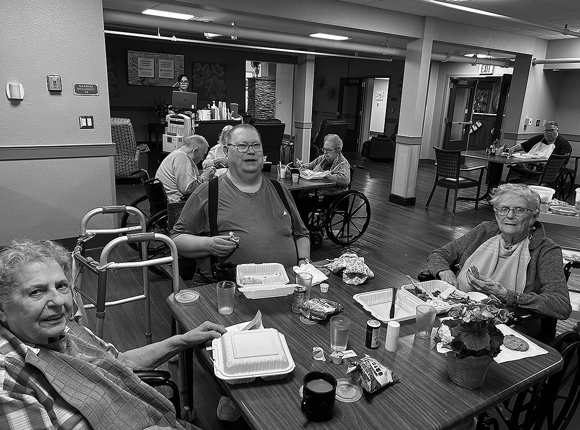- Cece, Richard and Georgie enjoying the Choice Picnic food. Submitted photo
