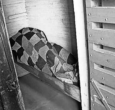 The old jail display at Dresden Museum, an example of which many “piggers” may have escaped.