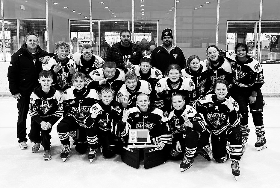 Langdon PeeWees placed third in their State Tournament in Grand Forks. Photo by Jen Busse.