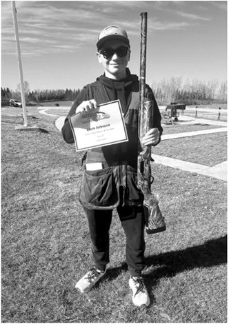 Liam Johnson was named Cardinal Clays Shooter of the Week after posting a handicap score of 48.4 out of 50 targets. Submitted photo