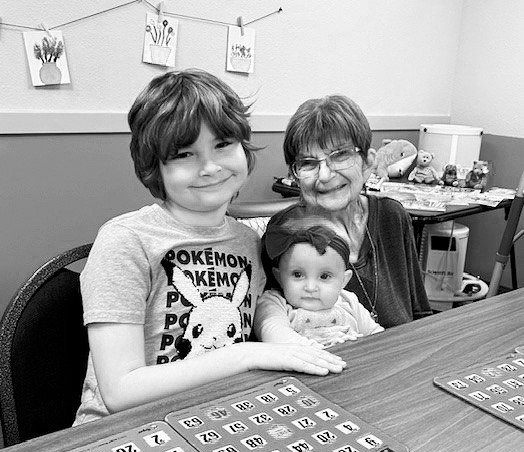 Dane, Rose, and Coco.