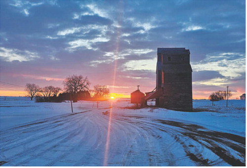 Jay Dubois captured the beauty of a North Dakota sun rise on Wednesday, Jan. 14. The temperature was about 10 degrees at the time of sunrise, around 8:20 a.m.