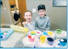 Wynn and Dyson creating special memories together. Submitted photo