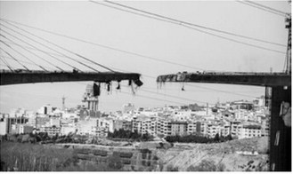 A vote on a budget resolution in the U.S. House on July 22, 2026, sets up a confrontation between GOP lawmakers in Congress over exactly how much funding to provide for the war in Iran. Shown is the damaged B1 bridge, a day after it was destroyed by an airstrike, on April 3, 2026 west of Tehran in Karaj, Iran. (Photo by Majid Saeedi/Getty Images)