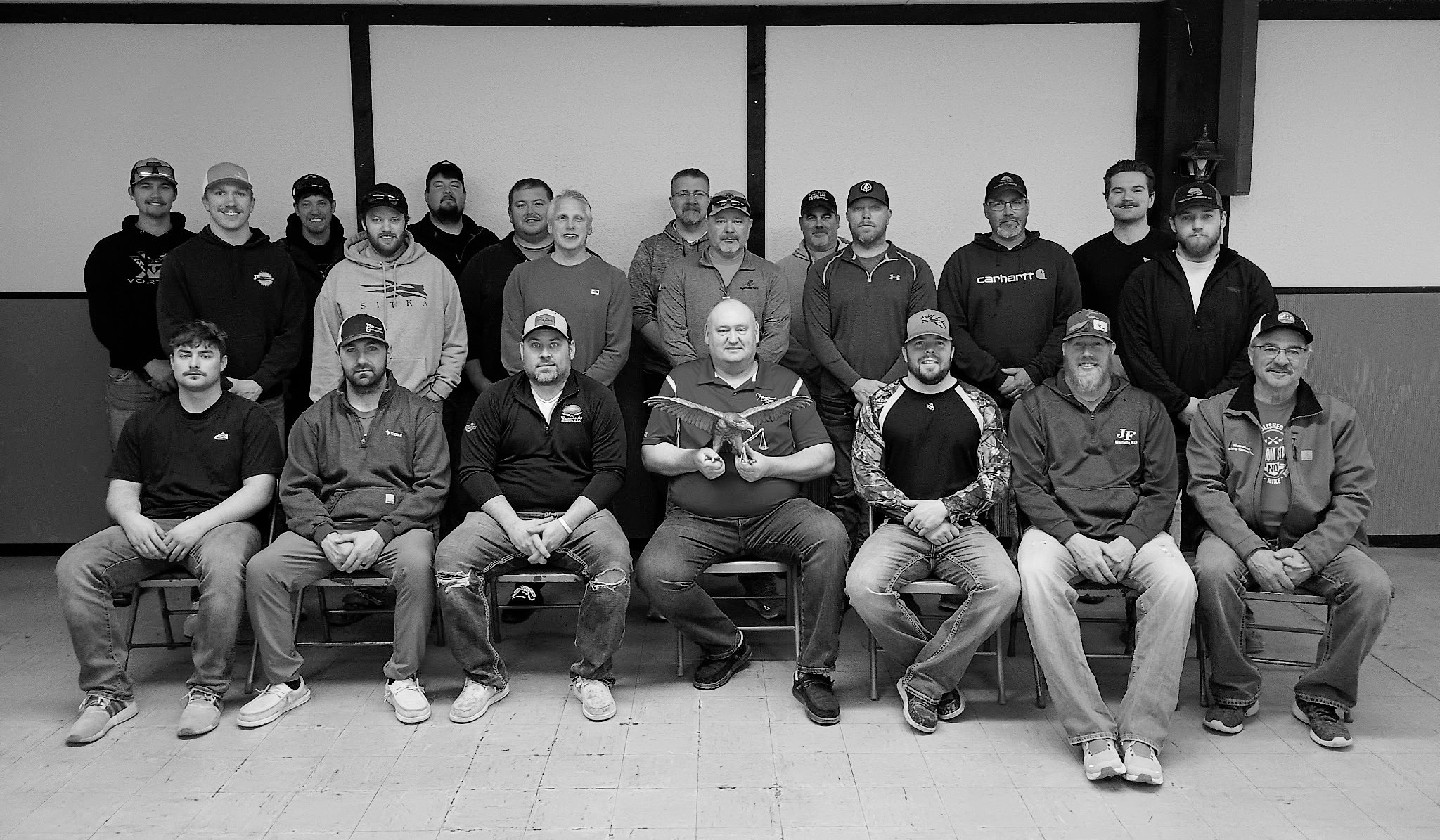 Last week, the Fraternal Order of the Eagles in Langdon hosted an induction ceremony for new members, which include: Scott Jackson | Jacob Romfo | Brett Schurman | Chris Trupe | Charlie Bjornstad | Martin Bjornstad | Chris Jackson | Ryan Girodat | Carter Brown | Elias Bjornstad | Cooper White | Daniel Horgan | Jacob Johnson | Mitch Lee | Jeff Sims | Michael Cook | Joshua Trupe | Jared Johnson | Mike White | Shon Horgan