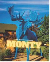 Meet Monty, the newly named metal moose standing outside the Blue Moose Bar and Grill in East Grand Forks, Minnesota. The detailed sculpture was created by Walhalla artist Kenny Tetrault. The restaurant recently invited the public to submit name ideas before announcing Monty as the winner. Photo courtesy of The Blue Moose Bar and Grill.
