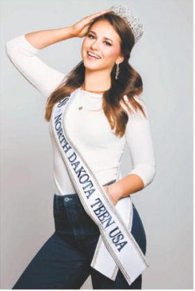 Audrey Emerson, Miss North Dakota’s Teen USA. Photo by Brittani Link
