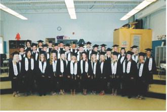 Langdon Area High School. Photo by Kacy Kakela
