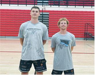 Warwick Workout Coaches Conner and Logan. Submitted photo