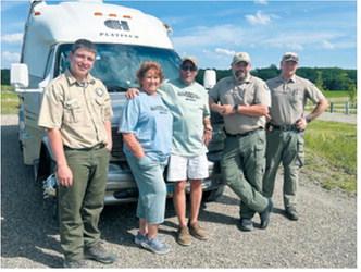 Photo courtesy of Pembina Gorge State Recreation Area and North Dakota Parks and Recreation Department.