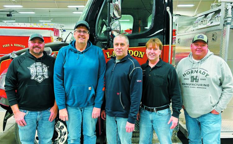 Langdon Fire Department elects new officers
