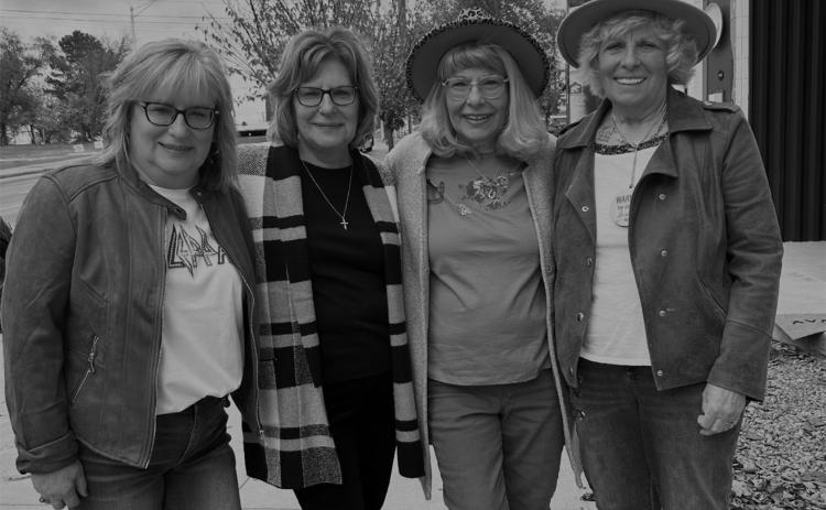 From left are sisters Mary Shea, Margaret Klein, Becky Ratzlaff and Judie Beadle. Submitted photo