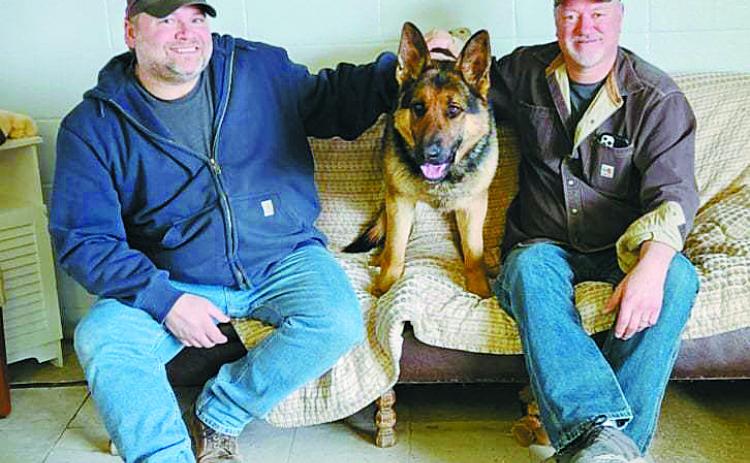 Pictured are Jeremy Praska, left, Freeway, and Greg Andreen, right. Photo submitted by Jeremy Praska.