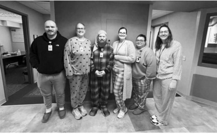 On May 12, Staff members at Langdon Prairie Health showed off their pajama spirit during Hospital Week celebrations. During National Hospital Week, we extend our appreciation to the dedicated staff at Langdon Prairie Health for the care, compassion and commitment they provide to our community every day. From emergency care and clinic services to long hours behind the scenes, their work plays an important role in keeping our region healthy and supported. Submitted photo.