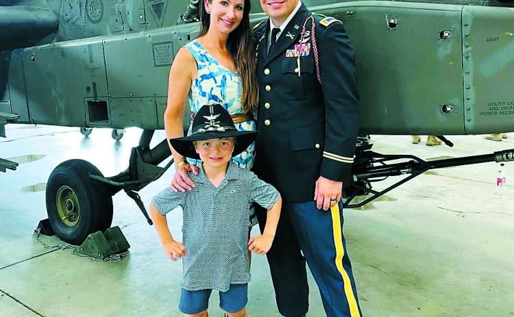 Garrett and Lorna with their son Tucker. Submitted photo.