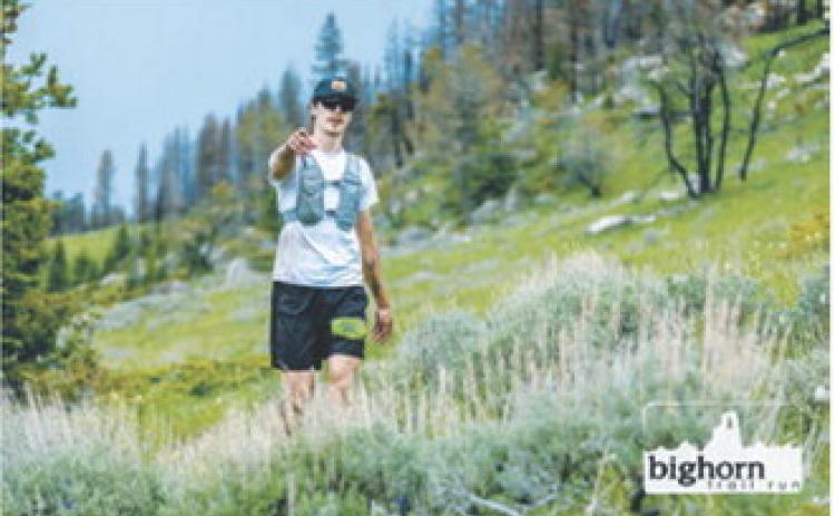 Jaxen Johnson navigates a section of the 52-mile Bighorn Trail Run in Wyoming. Submitted photo
