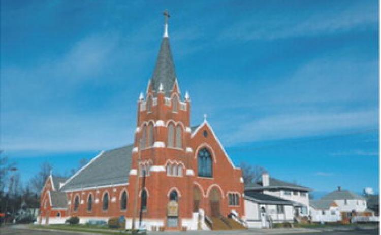 The beautiful exterior of St. Alphonsus Catholic Church has welcomed worshippers and visitors alike for generations. The church remains one of Langdon's most treasured landmarks and a focal point of the community.