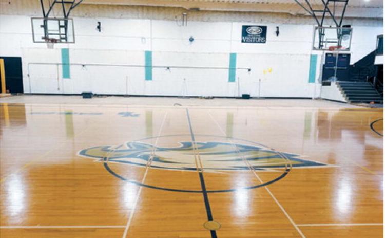 Bleacher project moving along at the Walhalla Civic Center