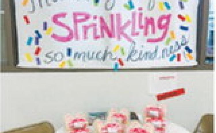 “Sprinkling kindness” was the theme at the Pembina School last week. Submitted photo