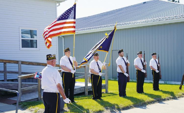AMERICAN LEGION POST 98 HONORS THE FALLEN