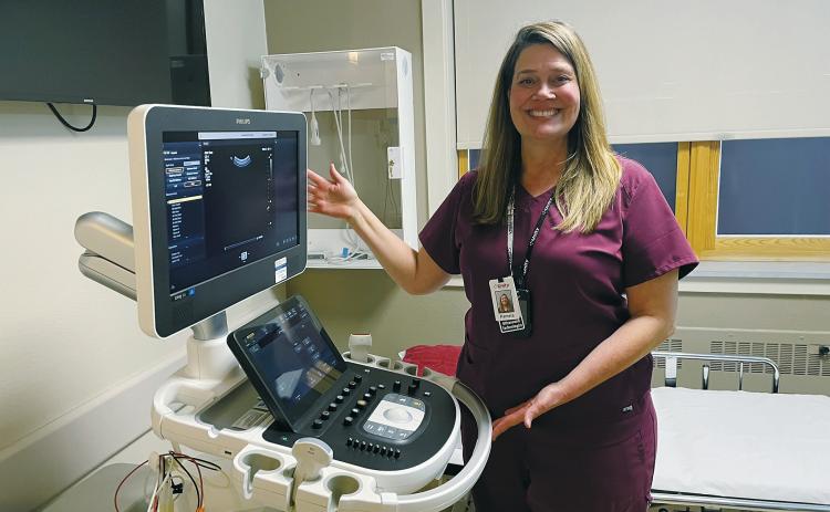 Ultrasound uses high-frequency sound waves to produce images of structures inside the body.