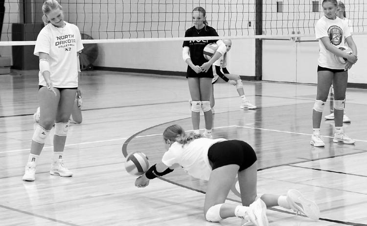 Cardinals volleyball warms up for the season