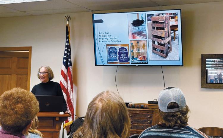 Museum Administrator Zelda Hartje reported that the museum welcomed a record number of visitors from across the globe. Photo by Rebecca Davis.
