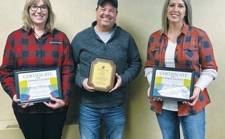 Langdon Prairie Health Board members recognized for service
