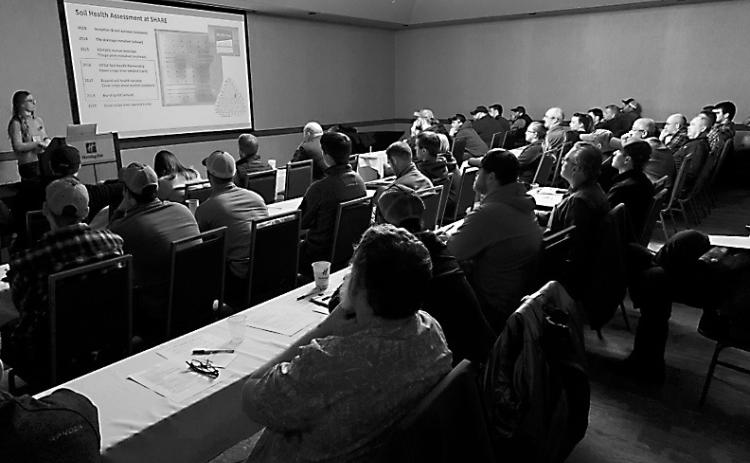 This workshop is programmed for crop consultants, agronomists, Extension agents and agribusiness representatives. (NDSU photo)